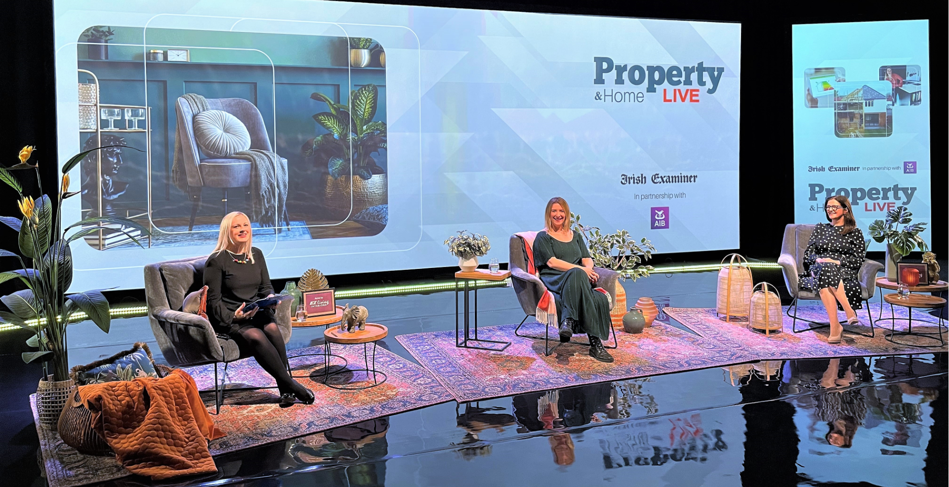 Panel for Irish Examiner's Property  & Home Live in the VE Studio